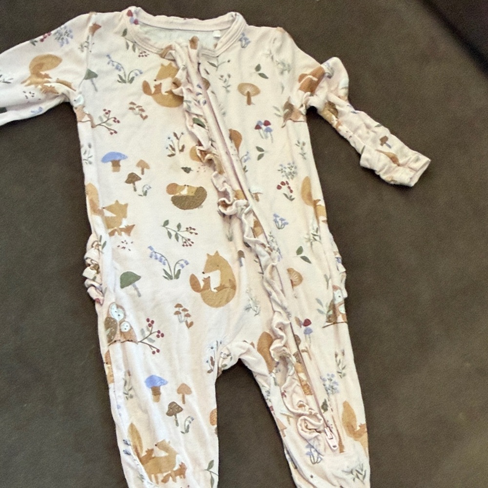 4/$25 Angel Dear Woodland Critters Kids One Piece